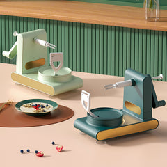 5-in-1 Hand Crank Peeler & Slicer – Must-Have Kitchen Gadget!