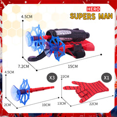 Spider-man Wrist Shooter ,transmitter Set For Kids – Multicolour