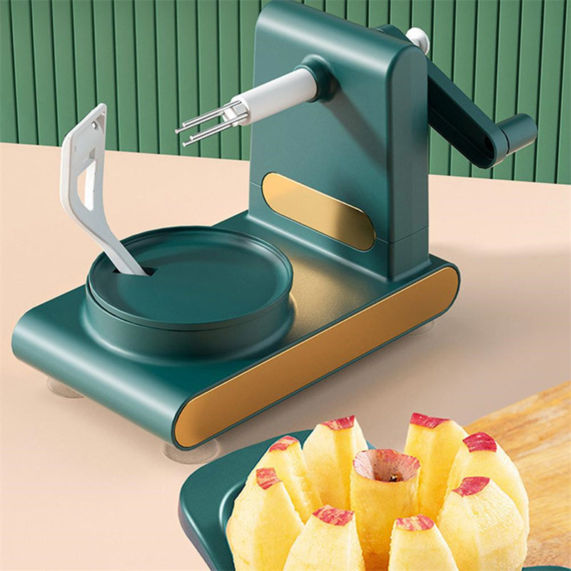 5-in-1 Hand Crank Peeler & Slicer – Must-Have Kitchen Gadget!