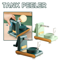 5-in-1 Hand Crank Peeler & Slicer – Must-Have Kitchen Gadget!