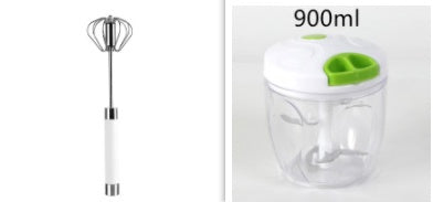 Semi-Automatic Hand Whisk for Quick Blending