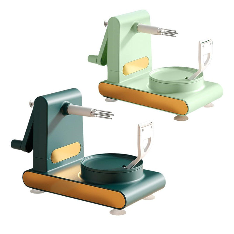 5-in-1 Hand Crank Peeler & Slicer – Must-Have Kitchen Gadget!