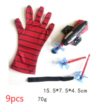 Spider-man Wrist Shooter ,transmitter Set For Kids – Multicolour
