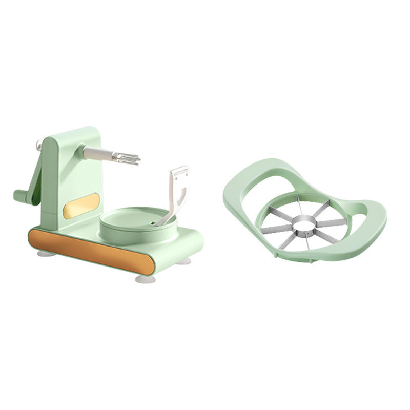 5-in-1 Hand Crank Peeler & Slicer – Must-Have Kitchen Gadget!