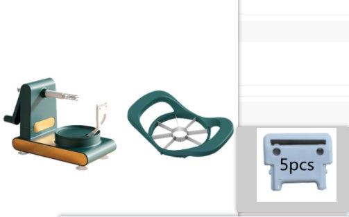 5-in-1 Hand Crank Peeler & Slicer – Must-Have Kitchen Gadget!