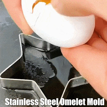 4-Pieces Stainless Steel Egg Molds ❤️ Rs-999/- only