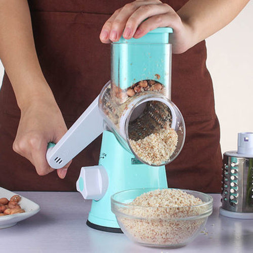 Multifunctional 5-in-1 Mandoline Slicer – Effortlessly Slice, Shred & Grate Vegetables, Potatoes & Cheese!